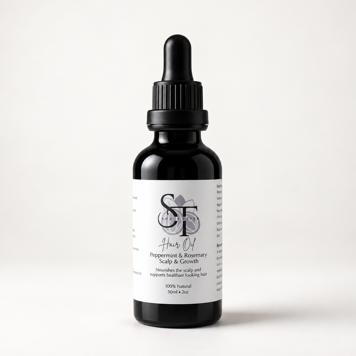 Peppermint & Rosemary Hair Oil | Scalp & Hair Care 50ml