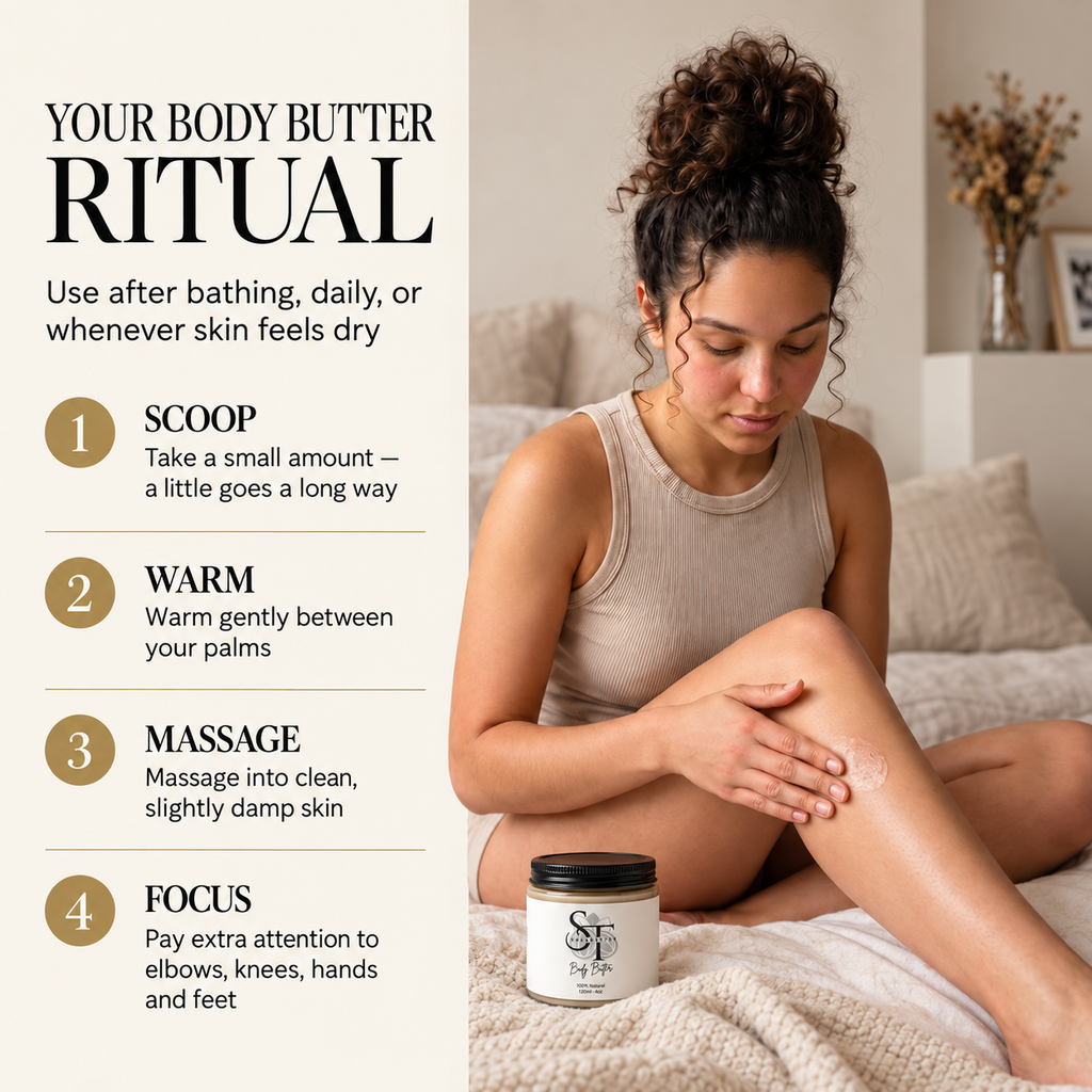 Pure Shea Butter Blend | Natural Moisturising Body Butter